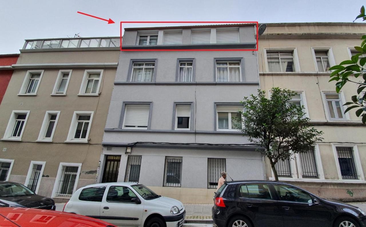 Atico Merced. Tranquilo Y Bien Situado A Coruña Eksteriør billede
